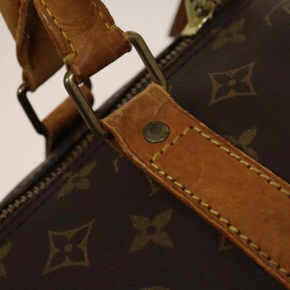 LOUIS VUITTON Monogram Keepall 60 Boston Bag LV Auth - Picture 12 of 16
